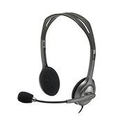 Logitech Stereo Headset H111 AMR (981-000588)